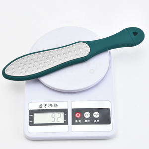 2 in 1 ayak bakımı pedikür Metal yüzey aracı kullanılan sert cilt kaldırmak ıslak kuru ayak dosya nasır sökücü - Product Image 6