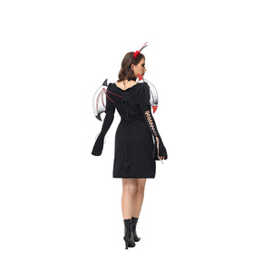 <span class=keywords><strong>Disfraz</strong></span> de Bruja <span class=keywords><strong>Sexy</strong></span> para Halloween 2026, <span class=keywords><strong>Disfraz</strong></span> de Diablo con Tiras, Cosplay para Mujer, Actuación en Escenario, Fiesta, Juego de Roles - Product Image 5