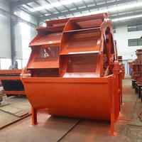 Machine de lavage de sable à roue à godets durable pour le traitement de la pierre minier et du sable de silice