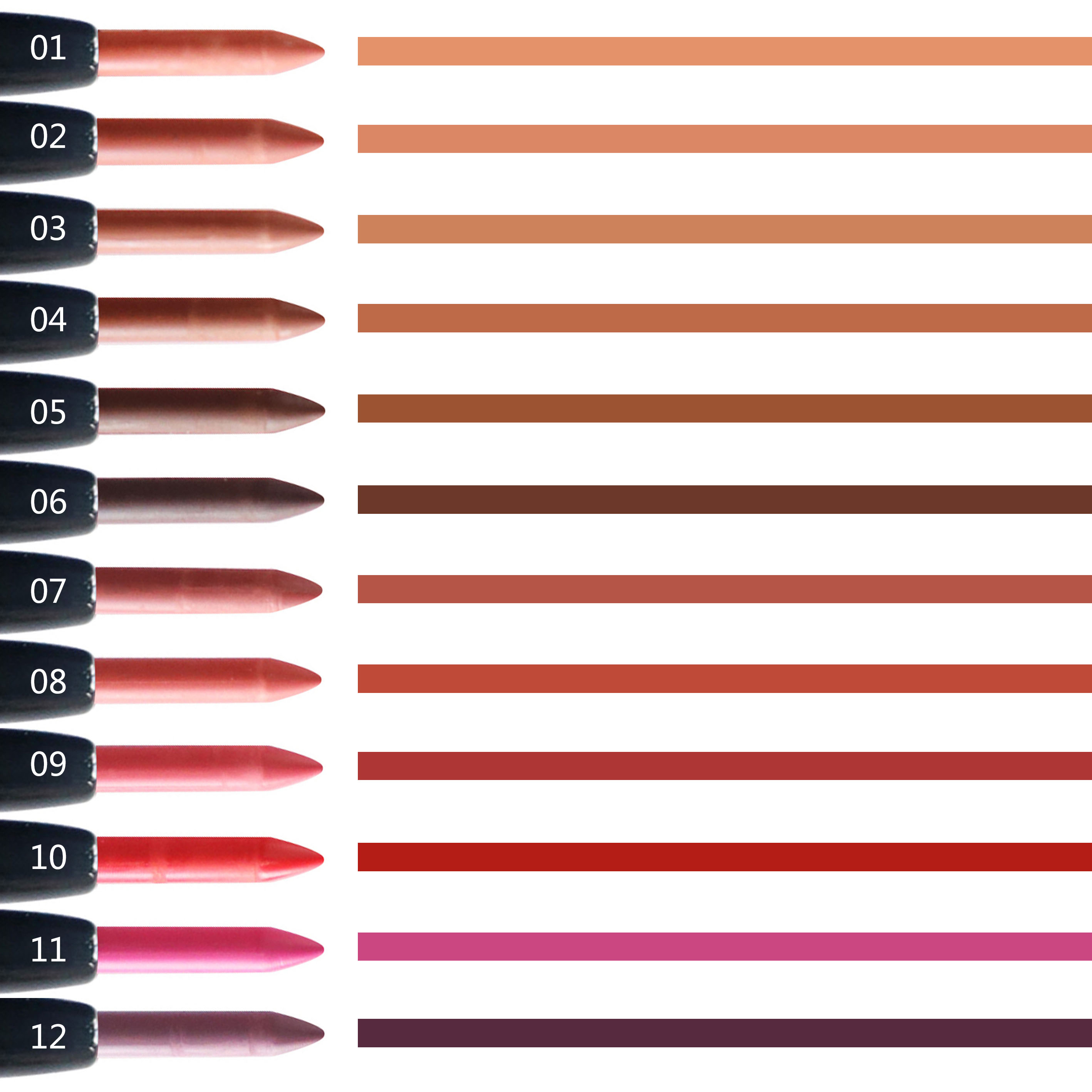 Прямая продажа с завода, подводка для губ с защитой от пятен, подводка для губ под заказ