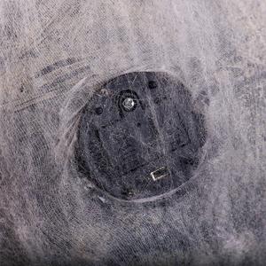 Decoración de calavera brillante para Halloween con ojos rojos, accesorio interior alimentado por batería para decoraciones de fiestas en casas embrujadas - Product Image 4