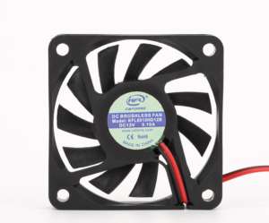 8025 मिमी 80*80*25 मिमी इलेक्ट्रिक 3000 आरपीएम रेडिएटर प्रशंसक मूक गेंद के निर्माण के लिए एसी - Product Image 2