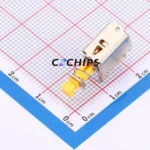 PS-22E05-S-Y Push Button Switch Through hole Component (THT) Switch - Product Image 1