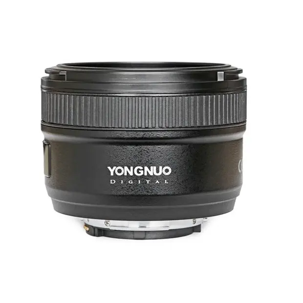 Yeni yn 50mm lensler YONGNUO YN 50mm F1.8 n Lens büyük diyafram otomatik odak lensi 50mm /f1.8 nikon için DSLR kameralar