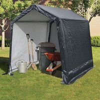Abri d'auto robuste de vente chaude avec parois latérales amovibles/abri de garage cadre métallique pliable/abri d'auto portable pour voiture