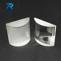 Lentille plano-convexe en quartz de grande taille anti-dommages laser pour système laser industriel, collimation et expansion du faisceau