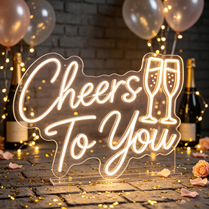 Custom LED Neon Sign with LED Letters for Happy Birthday and Wedding Decorations Buildings Use Indoor/Outdoor Custom Colors - Product Image 5