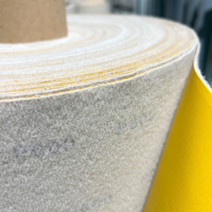 1.38m 너비 알루미늄 산화물 코팅 드라이 그라인딩 황색 모래 접착 연마 종이 점보 롤 디스크 자동차 - Product Image 2