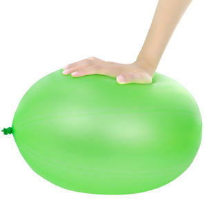 Pasokan MOQ rendah 18 inci balon lateks pukulan <span class=keywords><strong>neon</strong></span> besar bayi dengan pita karet pegangan balon pukulan - Product Image 5