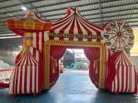 Arche Gonflable Commerciale Géante en PVC Robuste pour Location – Entrée de Carnaval Arc-en-ciel Couleurs Personnalisables Installation Facile 2-3 Personnes – Offre Spéciale
