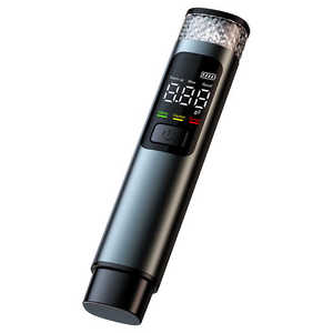 Tester e rilevatore di alcol per <span class=keywords><strong>Test</strong></span> 2-in-1 per <span class=keywords><strong>Test</strong></span> di <span class=keywords><strong>sicurezza</strong></span> e protezione indicatori a LED ad alta precisione portatili - Product Image 1