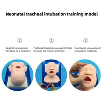 Simulador avanzado de intubación traqueal infantil, modelo de laboratorio, maniquí de entrenamiento de vías respiratorias para gestión de ciencias médicas para niños