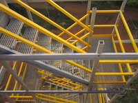 Viga de Soporte para Techo de Fibra de Vidrio Personalizada, Resistente a la Corrosión y de Alta Capacidad de Carga, con Servicio de Corte, Perfil en C