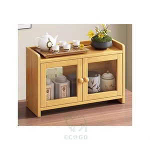Organizador de Alimentos Ecológico de Madera y Bambú, Impermeable, para Encimera, Cocina, Despensa, Caja para Pan - Product Image 2