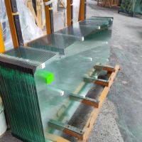 Verre trempé sur mesure de haute qualité fabriqué en Chine, 10 mm, pour paroi de douche, panneau de verre, prix de gros