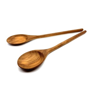 Cuchara de Sopa de Madera de Lujo de Alta Calidad para la Cocina del Hogar, el Mejor Diseño con Tamaño Personalizado para Regalos, Precio Antiguo - Product Image 3