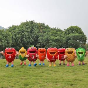 Contenedores <span class=keywords><strong>de</strong></span> <span class=keywords><strong>Basura</strong></span> <span class=keywords><strong>de</strong></span> Fibra <span class=keywords><strong>de</strong></span> Vidrio con Forma <span class=keywords><strong>de</strong></span> Animales <span class=keywords><strong>de</strong></span> Dibujos Animados para Exteriores, Decoraciones para Jardín y Parque, Contenedor <span class=keywords><strong>de</strong></span> <span class=keywords><strong>Basura</strong></span> con Forma <span class=keywords><strong>de</strong></span> Vaca, Conejo y Jirafa - Product Image 2