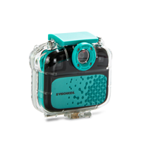 Caméra d'action étanche Vision Kids avec capteur CMOS grand angle Full HD 170°, prise en charge MicroSD, pour les enfants de 3 à 6 ans