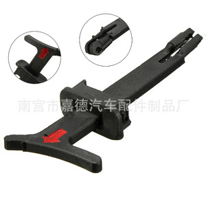 มือจับฝากระโปรงหน้าสำหรับรถยนต์ Volkswagen Bora Mk4 Golf 1J0823593C สีดำ อะไหล่ทดแทน - Product Image 1