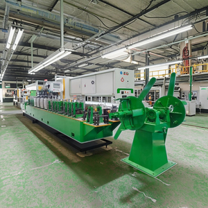 Machine de fabrication de tuyaux Ligne de production de tuyaux Moulin à tubes Usine de fabrication de tuyaux décoratifs en acier inoxydable/acier au carbone/fer - Product Image 1