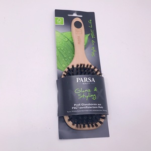 Cepillo de pelo de madera de paleta <span class=keywords><strong>PARSA</strong></span> con cerdas de jabalí natural - Product Image 1
