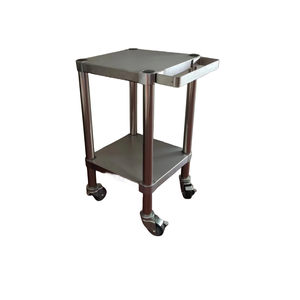 Pabrik langsung tugas berat baja nirkarat dapat dilepas 3 lapisan makanan menyajikan gerobak dengan roda UNTUK RESTORAN - Product Image 2