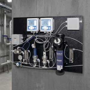 Système de qualité de l'eau industrielle Emerson WQS, modèle personnalisable, mesure du pH/ORP, de la conductivité, de la température et du niveau - Product Image 3