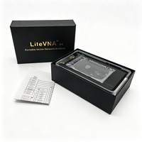 LiteVNA 64 Analizador de Redes Vectoriales Portátil de 50KHz-6.3GHz, Pantalla Táctil de 4 Pulgadas, Batería de 2000mAh, Protección IP55, Interfaz Tipo-C HF