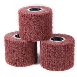 Roues de polissage en acier inoxydable de style européen, incluant des tampons de brossage et de polissage en fibre - Product Image 3