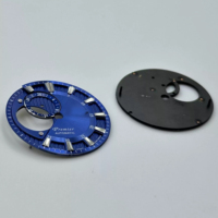 Nouveau cadran de style plongée évidé modifié 28,5 mm compatible avec mouvement automatique NH39, accessoires de remplacement de montre non lumineux