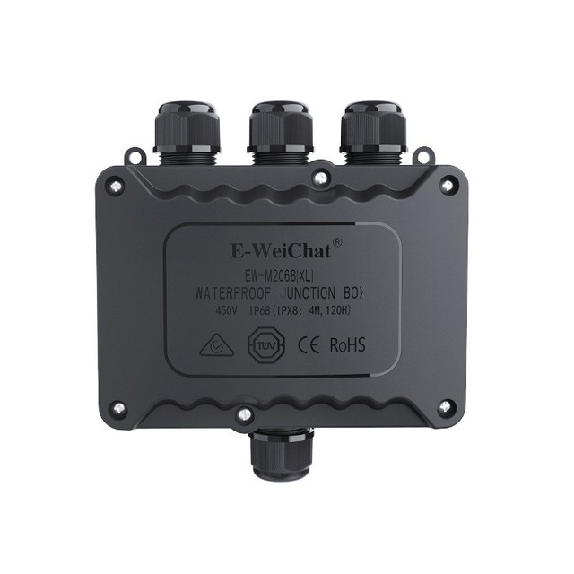 Underground LED Light Small PA66 Nylon Enclosure 3 Pin IP68 Waterproof Junction Box