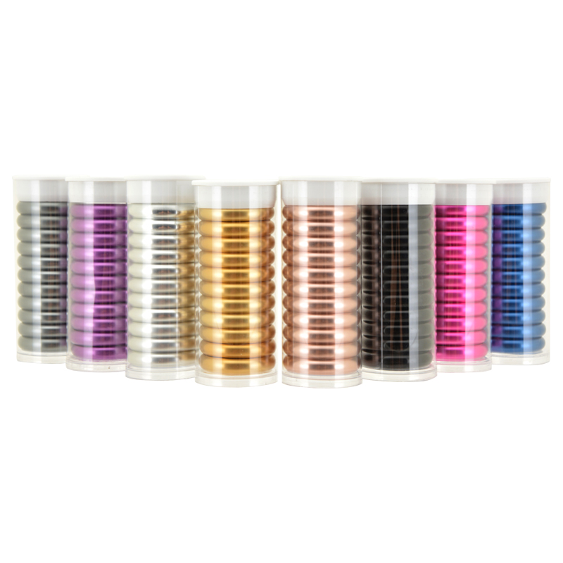 Индивидуальная алюминиевая Обложка для блокнота с металлическим кольцом, круглый белый диск с металлическим грибом для планировщика, диск для блокнота