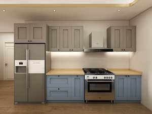 Ensemble de placards complets en PVC/lacquer sur mesure, placards de cuisine modernes provenant d'un fournisseur du Guangdong - Product Image 3