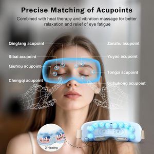 Masseur pour les yeux avec contrôle de la minuterie, fonction de vibration et de brumisation - Product Image 3