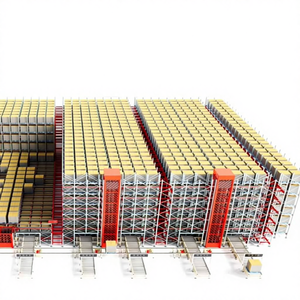 Warehouse <strong>Heavy</strong> <strong>Duty</strong> Automatic Radio Shuttle Pallet <strong>Rack</strong> Fully Intelligent Four Way Shuttle ASRS with WCS WMS - Product Image 4