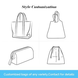 Sac de rangement de luxe en polyester avec cordon de serrage pour chaussures, sacs à main et accessoires de mode, anti-poussière et anti-cheveux - Product Image 3
