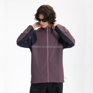 Quickshow kho dài tay áo nửa dây kéo áo khoác thể thao thấm mồ hôi Mens đi xe đạp Áo khoác gió - Product Image 3