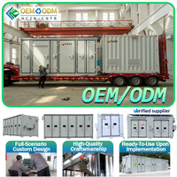 Conteneur de stockage de métaux ferreux en acier robuste 20GP 40HC Huacan OEM 2026, conteneur de stockage modulaire préfabriqué