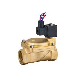 0927000 0927100 0927200 2 cara diafragma <span class=keywords><strong>Pilot</strong></span> kuningan elektrik 1/4 3/8 1/2 inci katup Solenoid air NBR FKM - Product Image 1
