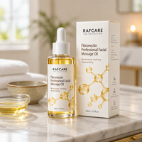 RAFCARE RAFCARE LAB COLLECTION Huile de Massage Visage Professionnelle au Fibronectine 60ml Soin de la Peau en Salon Vente en Gros B2B OEM Réparation et Glisse