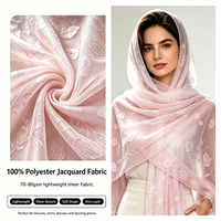 Tissu Jacquard Teint en Fil Personnalisable en Gros, 100% Polyester, Texture Lisse, Largeur 145 CM, pour Vêtements et Robes Féminines