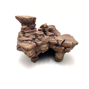 ถ้ำดินเผาขนาดใหญ่สำหรับสัตว์เลื้อยคลาน ที่ซ่อนตัวสำหรับเต่า ตู้เลี้ยงสัตว์น้ำ พร้อมฟิลเตอร์ อุปกรณ์ตกแต่งตู้เลี้ยงสัตว์เลื้อยคลาน ที่หลบซ่อน ถ้ำ ของตกแต่งสถานที่อยู่อาศัย - Product Image 1