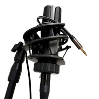 Microphone dynamique, microphone à condensateur 5V/48V, interface audio de qualité professionnelle, câble de diffusion en direct 3.5mm vers câble XLR