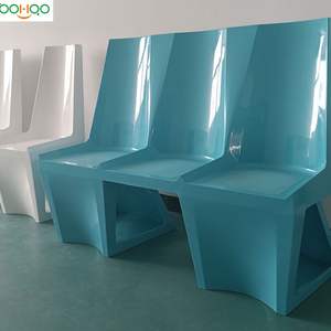 كرسي صالة خارجي من الألياف الزجاجية مخصص للاسترخاء في حمام السباحة منتجات عالية الدقة مصنوعة من الألياف الزجاجية المصقولة - Product Image 2