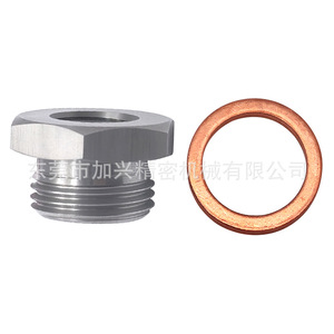 M12X1.0 ถึง M18X1.5 ขั้วต่อกรองน้ำมันเชื้อเพลิงสแตนเลส 22 มม. X 14 มม. สำหรับเปลี่ยนในรถยนต์ - Product Image 3