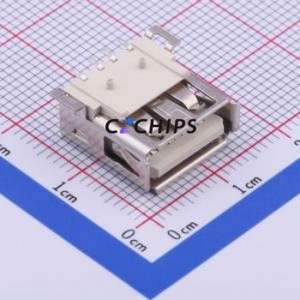 AF180QT1.0 <b>USB</b> Connector SMD Connector ( Connector Type: Type-<b>A</b> )( Protocol Standard: <b>USB</b> <b>2.0</b> )( Gender: Female ) - Product Image 1