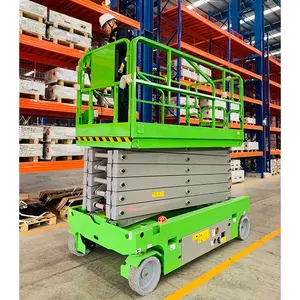 Electric High Lifting Tables 4m 6m 8m 10 M Load Capacity 230kg 300kg 500kg High Altitude Platform Operation Scissor Movable Lift