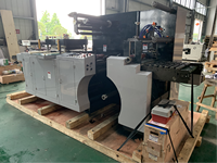 Machine de découpe et de refendage d'étiquettes GPD-350, machine de découpe à plat pour étiquettes imprimées (haute vitesse) Rouleau à rouleau ou rouleau à feuille