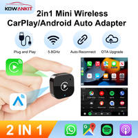 Adaptateur sans fil CarPlay et Android Auto portable Kaiwo Mini USB Type-C pour iPhone/iOS - Garantie 1 an Modèle A81