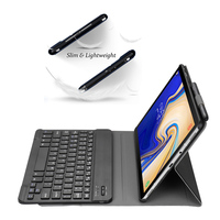 Casing Tipis untuk Samsung Galaxy Tab S5e, SM-T720 SM-T725 2019 Penutup Tablet Keyboard Nirkabel untuk Samsung T720 T725 Casing Keyboard